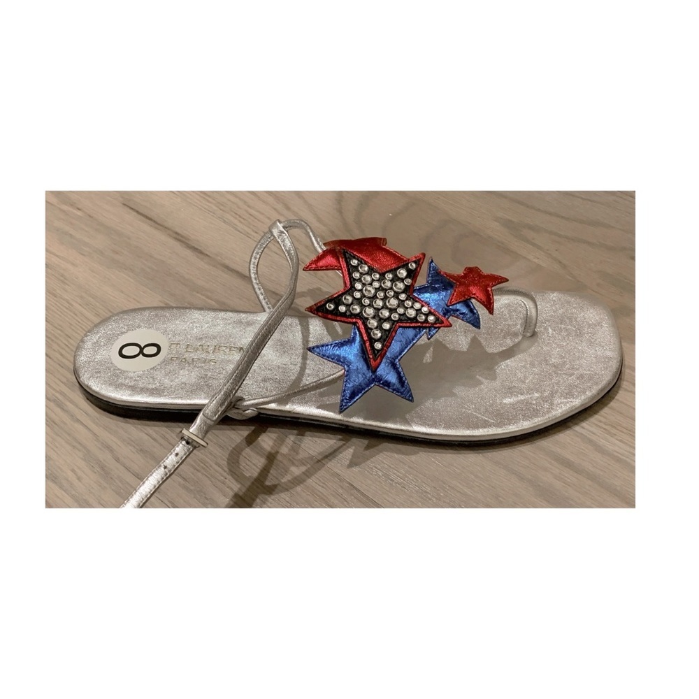 YSL NWT Saint Laurent Swarovski Crystal